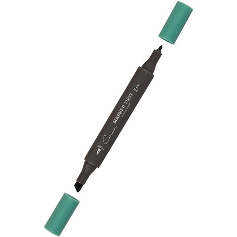 маркер спиртовой Сонет TWIN 1-6мм Темно-зеленый 164125-51