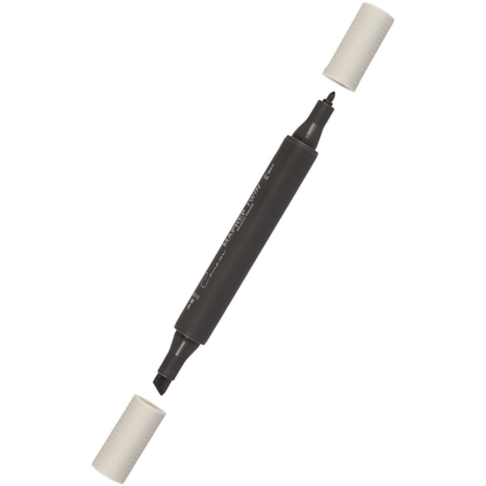 маркер спиртовой Сонет TWIN 1-6мм Теплый серый2 164125-WG2