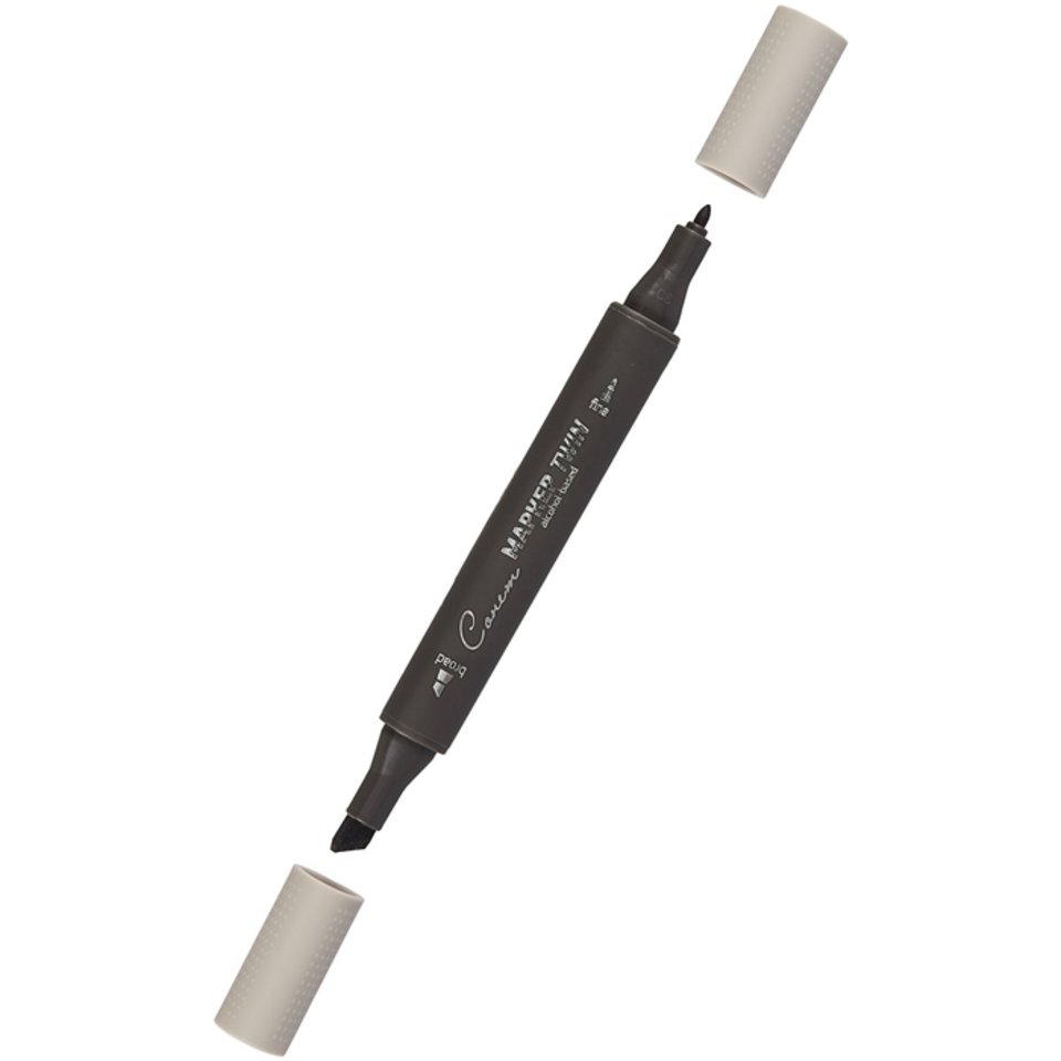 маркер спиртовой Сонет TWIN 1-6мм Теплый серый4 164125-WG4