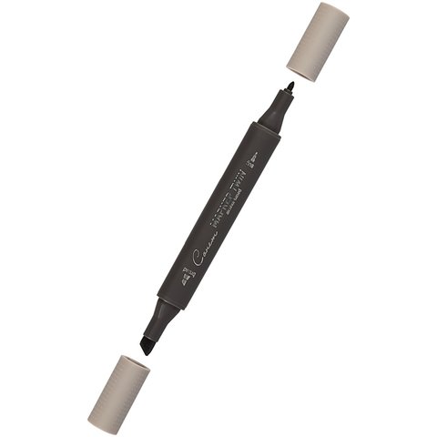 маркер спиртовой Сонет TWIN 1-6мм Теплый серый5 164125-WG5