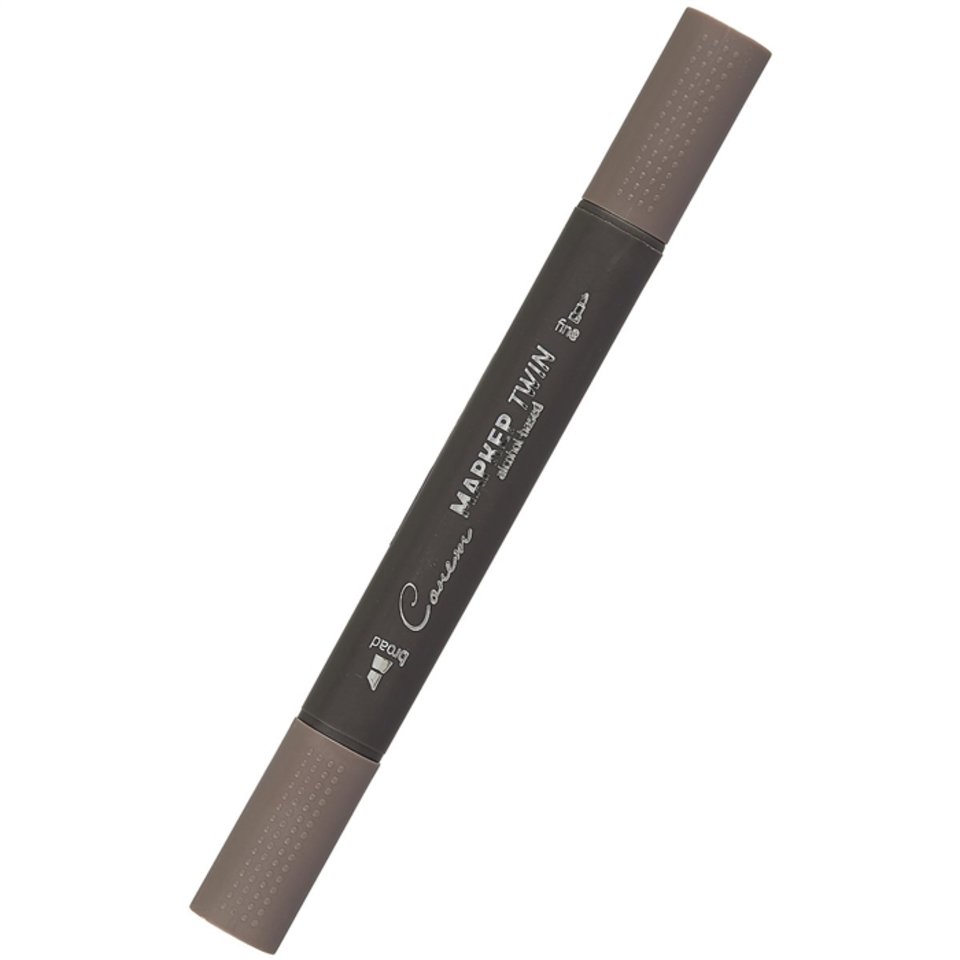 маркер спиртовой Сонет TWIN 1-6мм Теплый серый8 164125-WG8