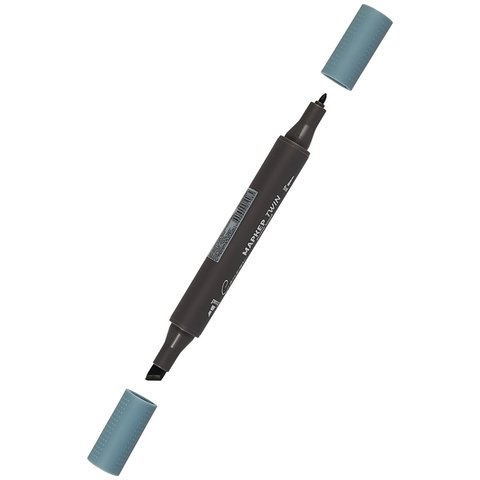 маркер спиртовой Сонет TWIN 1-6мм Сине-серый7 164125-BG7