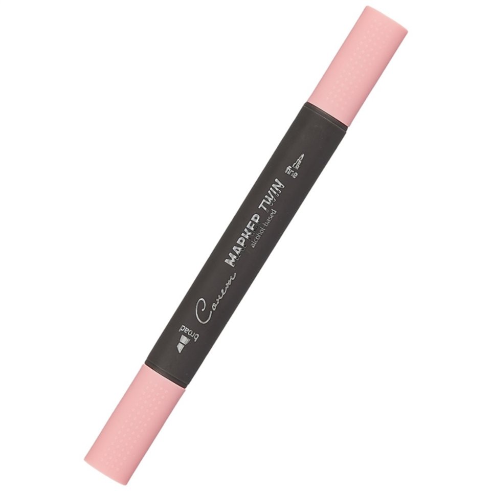 маркер спиртовой Сонет TWIN 1-6мм Пастельно розовый 164125-7