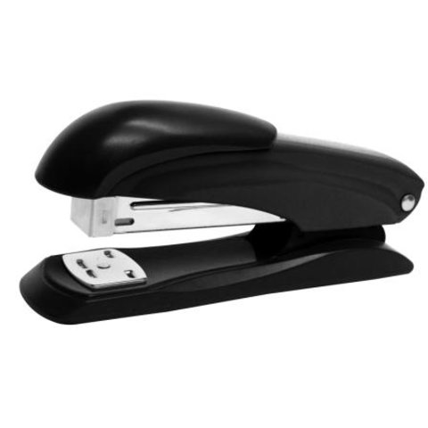 степлер №24/6 25 листов металлический корпус черный А0604/ с антистеплером