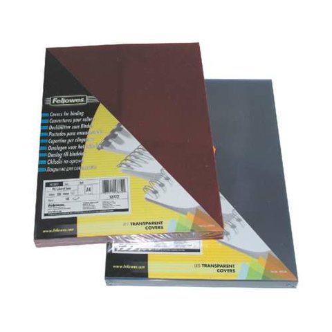 обложка для переплета А3 200г/м прозрачная Transparent 100шт Р.4382/BC7062/222501