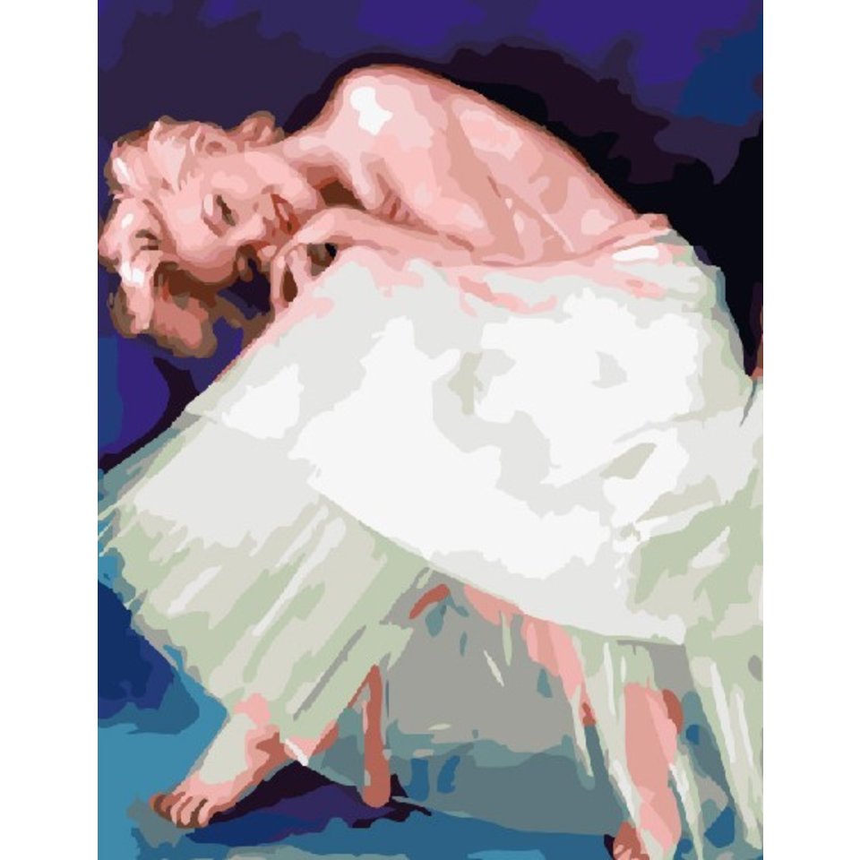 картина по номерам Нежная Мерлин 40х50см GX7844