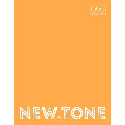 тетрадь на кольцах без блока NEWtone Neon Оранж 00935 (062031)