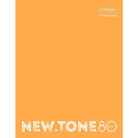 тетрадь на кольцах 80л NEWtone neon оранж 00935 062041
