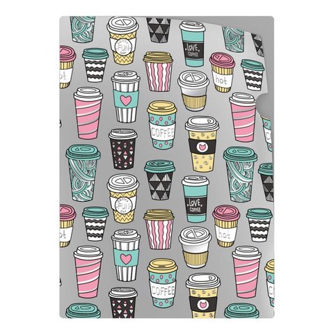 папка-уголок А4 Кофе 50965