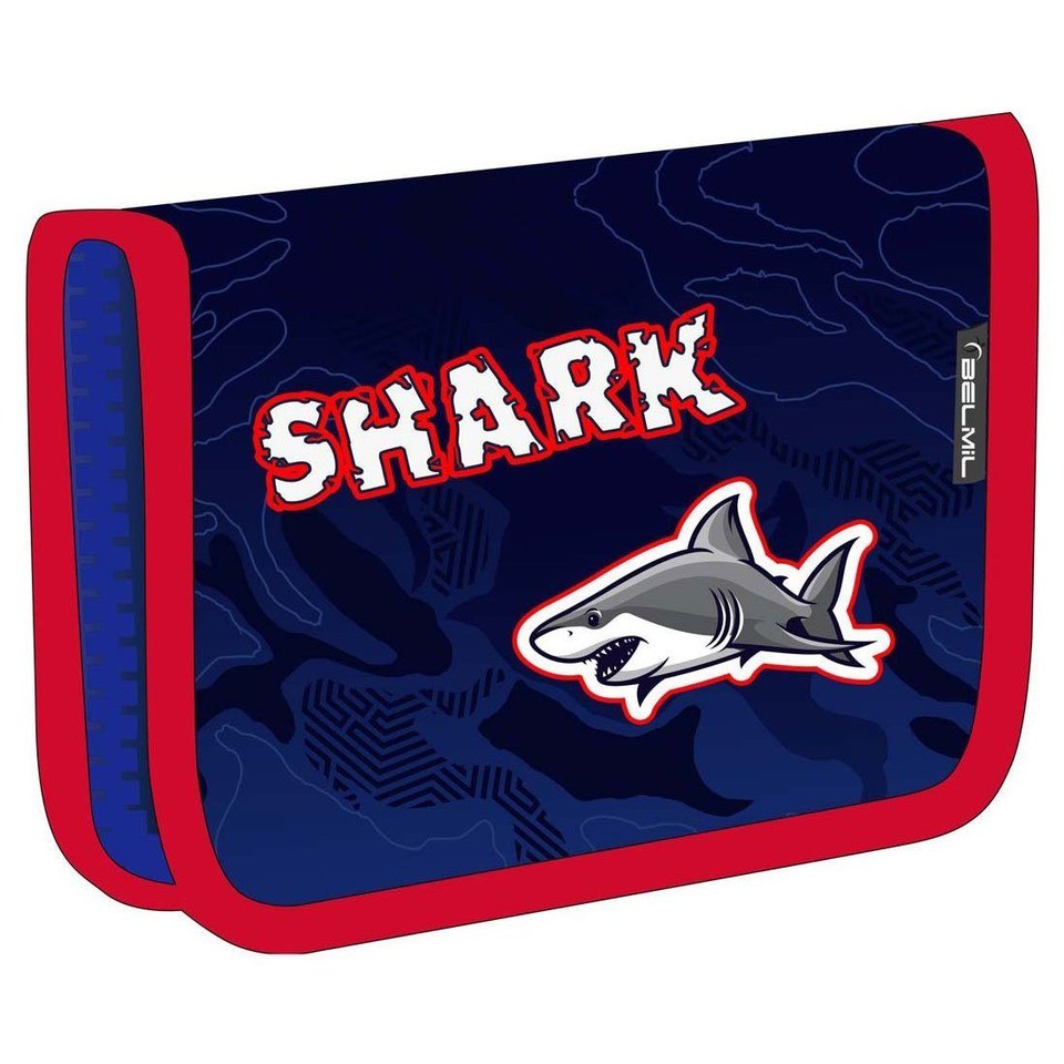 пенал для мальчика Shark с 2 планками 335-74/852 Belmil