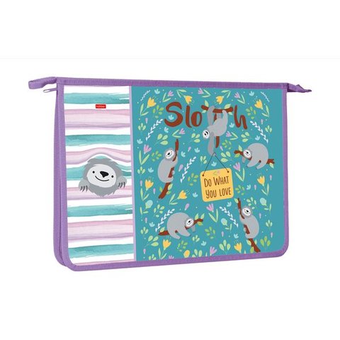 папка для тетрадей А4 Ленивцы AMc 78017 Hatber