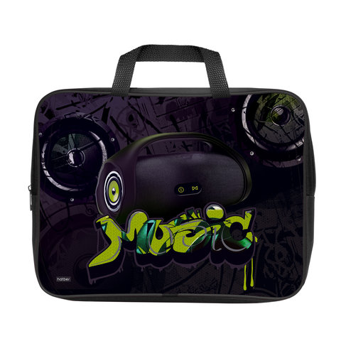 папка для тетрадей А4 с ручками Boombox текстиль NSn 80016 Hatber