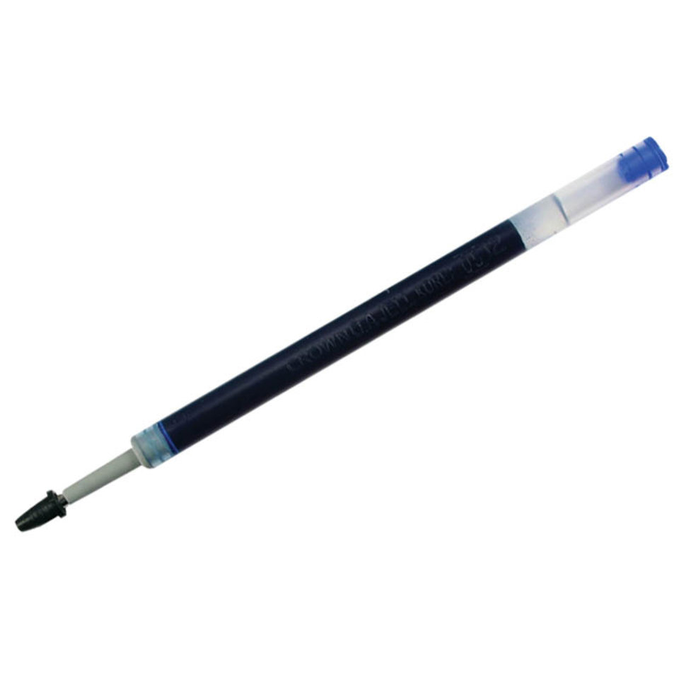 стержень гелевый 110мм CROWN синий 0.7мм для автоматической ручки AJ-200