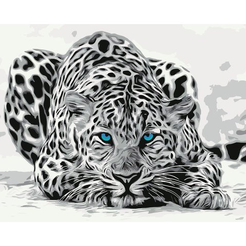 картина по номерам На охоте 40х50см HS1130