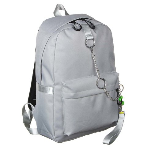 рюкзак для девочки Подростковый серый 254-310
