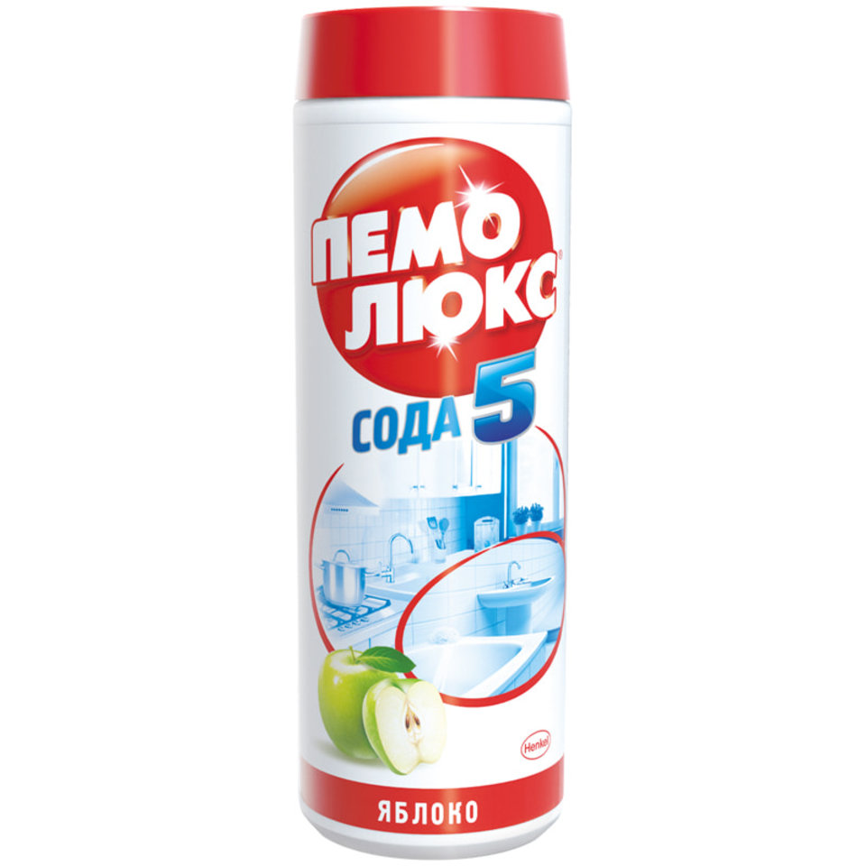 чистящее средство Пемолюкс Сода-5 Яблоко порошок 480г 235537