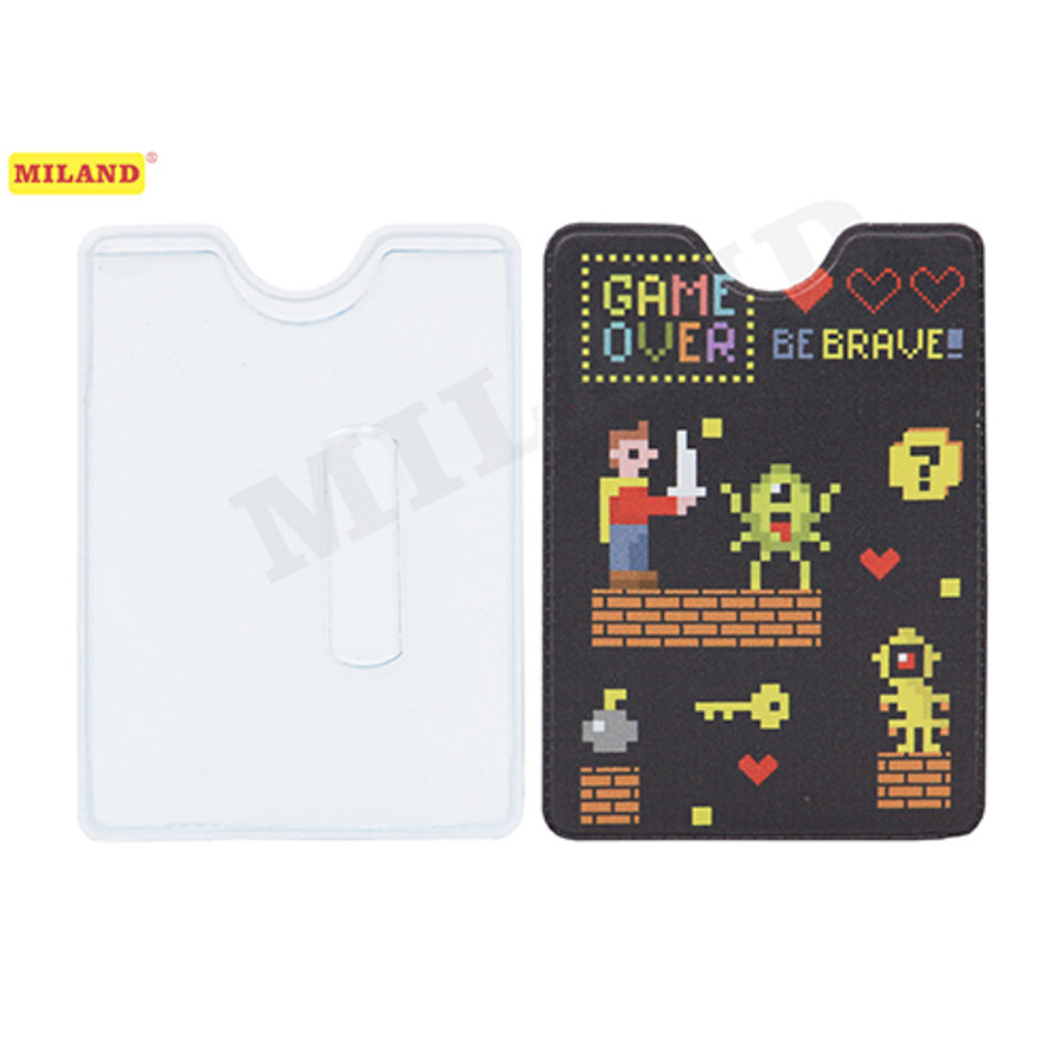 обложка для пропуска Игра Окончена ПВХ 7х9см ОП-9571