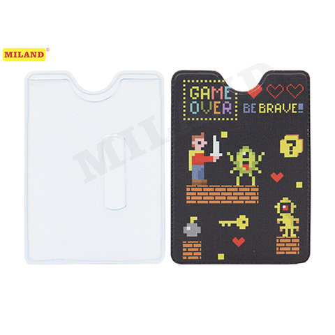 обложка для пропуска Игра Окончена ПВХ 7х9см ОП-9571