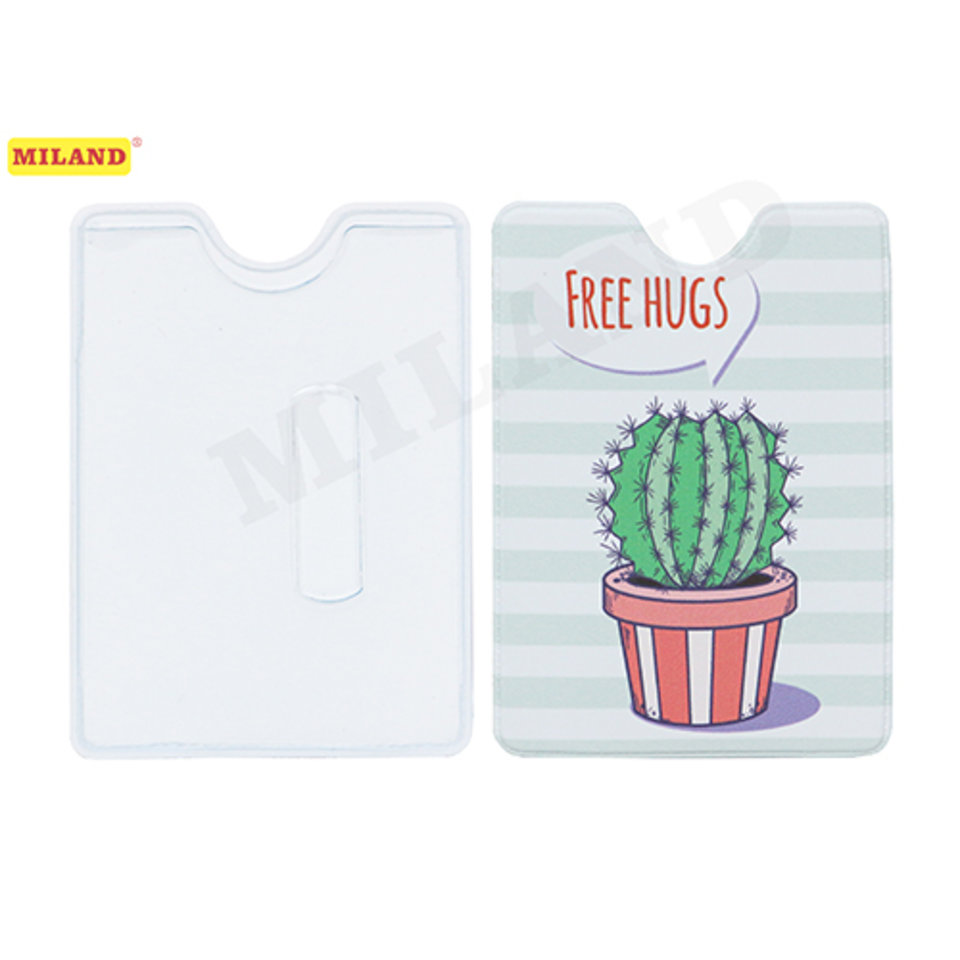 обложка для пропуска Кактус ПВХ ОП-9568