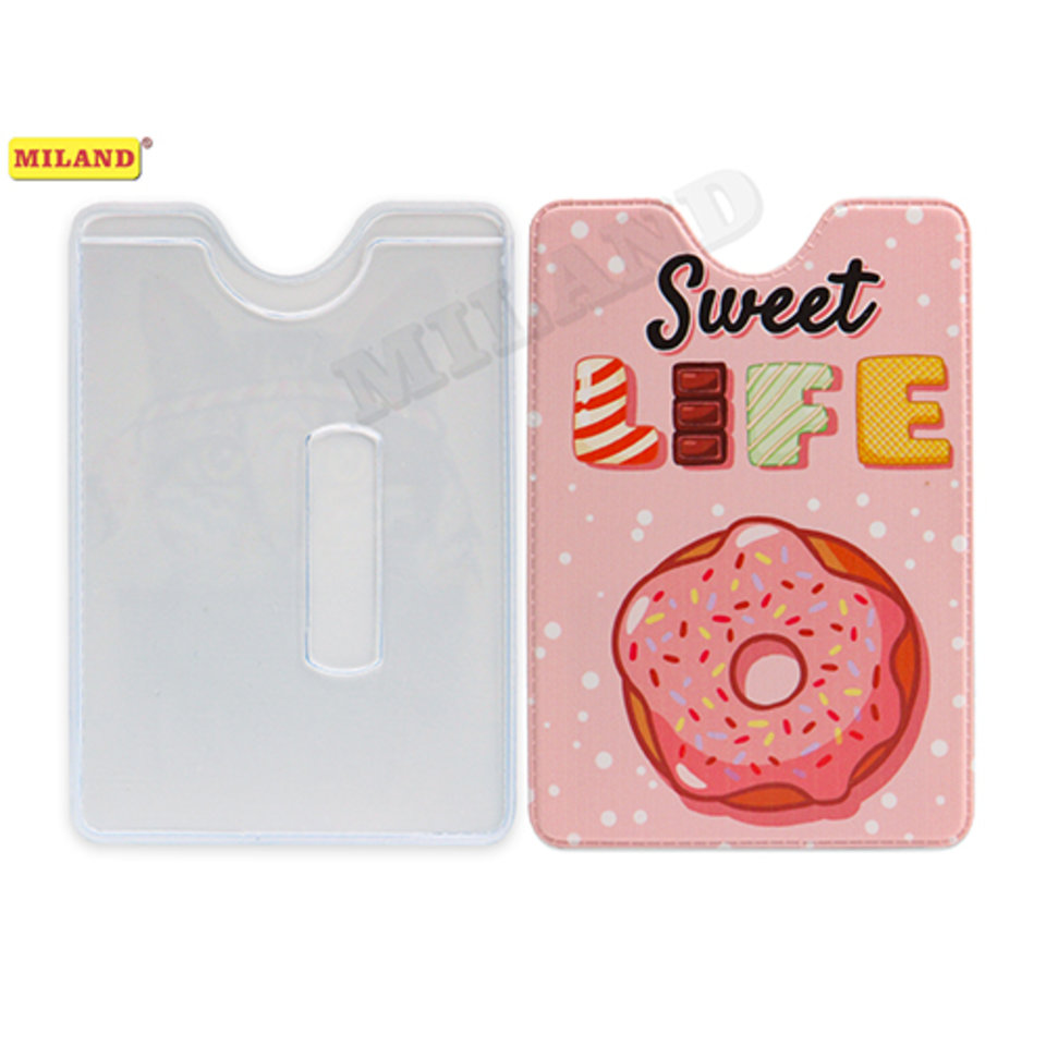 обложка для пропуска Сладкая Жизнь ПВХ ОП-4628