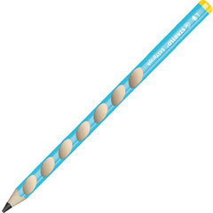 карандаш простой STABILO EASY GRAPH для левшей трехгранный голубой 321/02-HB