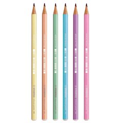 карандаш простой STABILO Schwan PASTEL круглый розовый 421/HB-5