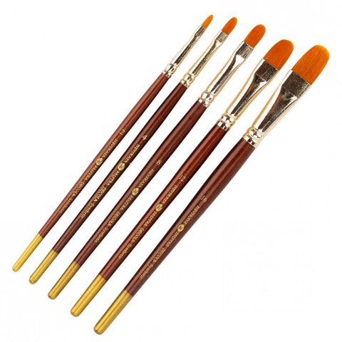 кисточка синтетика №6 художественная 5.5мм Decola овальная З.Х.К 2177706