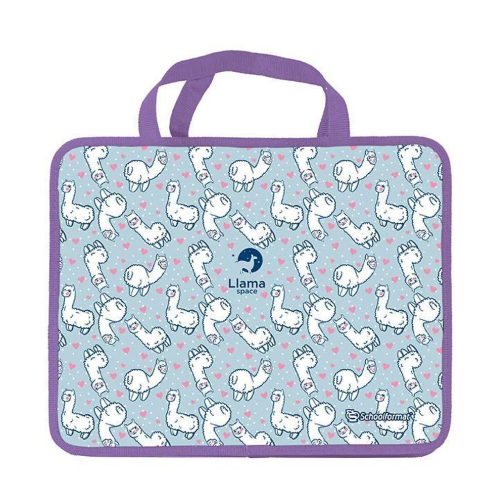 папка для тетрадей А4 с ручками Лама пластик ПТРТМРШ-ЛАМ