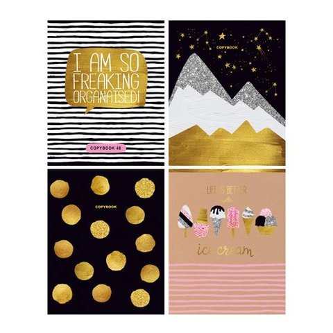 тетрадь 48 листов Ice cream в клетку 8412