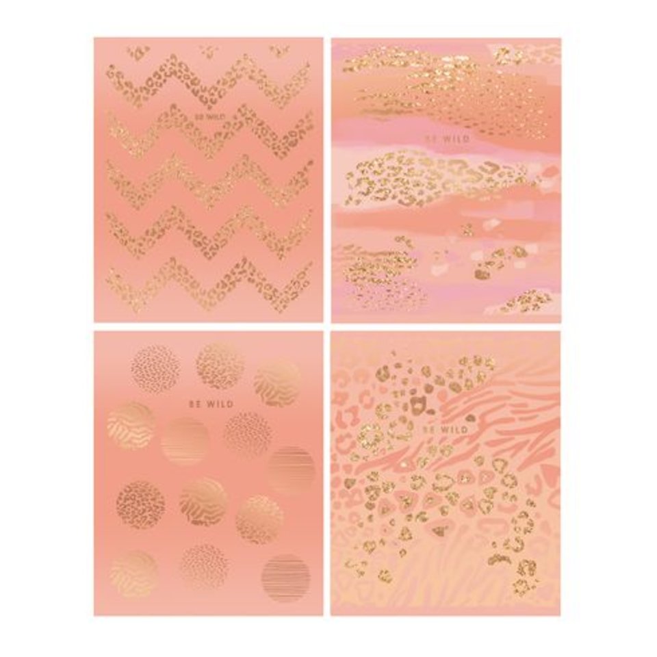 тетрадь 96 листов Animal print в клетку 8574