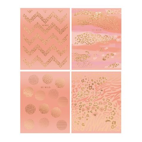 тетрадь 96 листов Animal print в клетку 8574