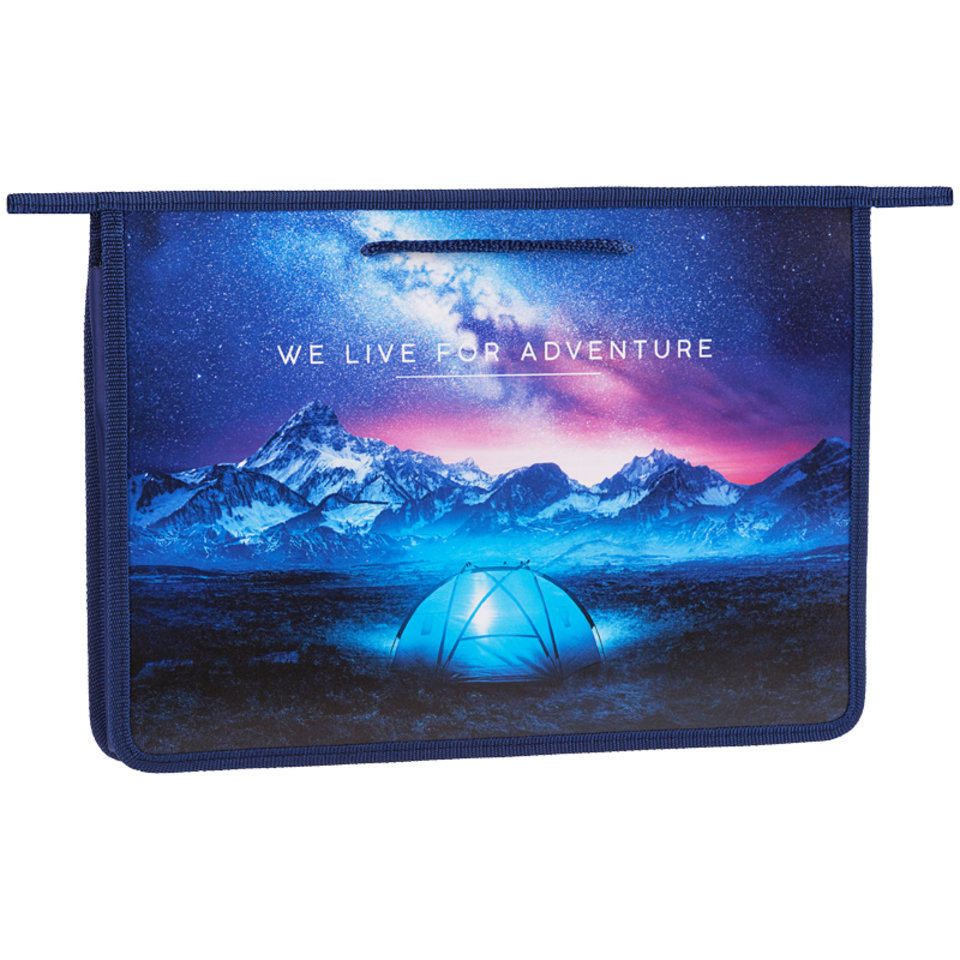 папка для тетрадей А4 с ручками Adventure пластик ПТ-15 29515