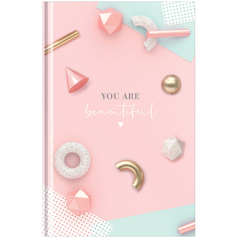 ежедневник недатированный А5 ламинированный You are beautiful 282371