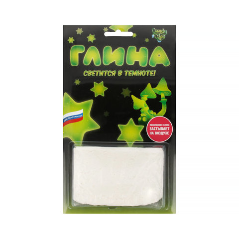 масса Candy Clay Полимерная кондитерская глина СВЕТЯЩАЯСЯ 01-0209