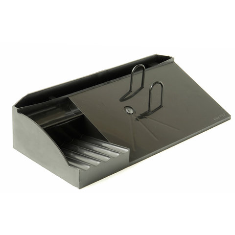 подставка под календарь пластик черная Аврора 22017