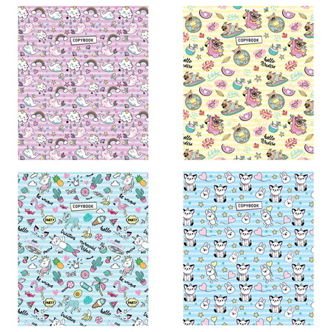 тетрадь 48 листов Trendy design в клетку 29761 (294653) Space