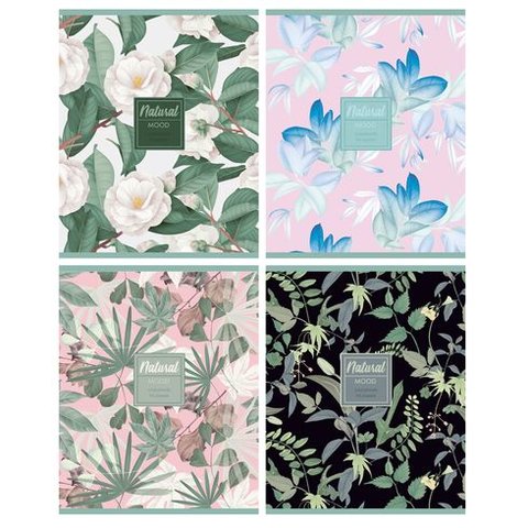 тетрадь 96 листов Настроение в клетку 8938 BG