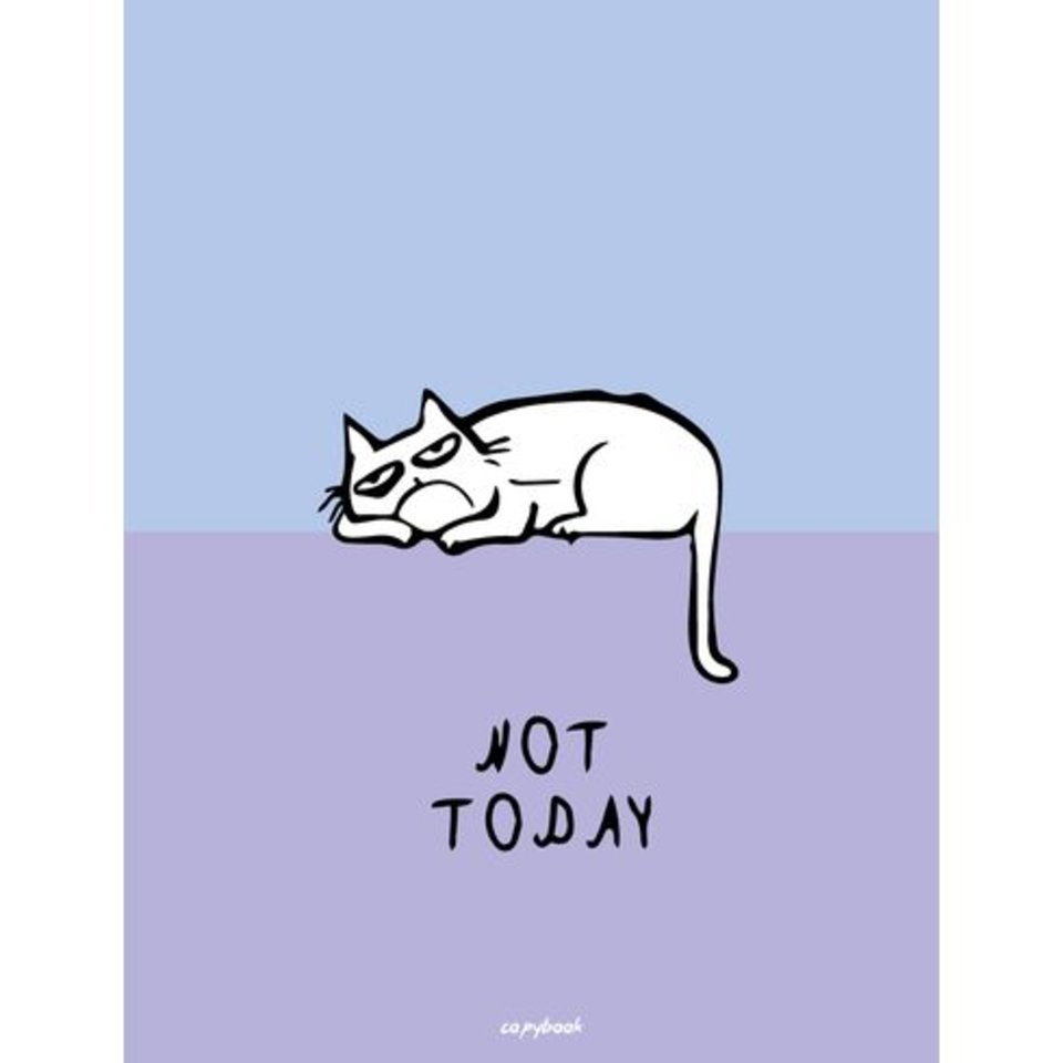 тетрадь на кольцах 200 листов No today 8864 BG