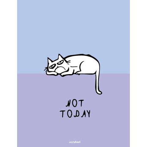 тетрадь на кольцах 200 листов No today 8864 BG