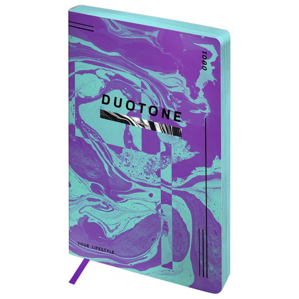 ежедневник недатированный А5 интегральный переплет Urban. Violet duotone ENA5-25444