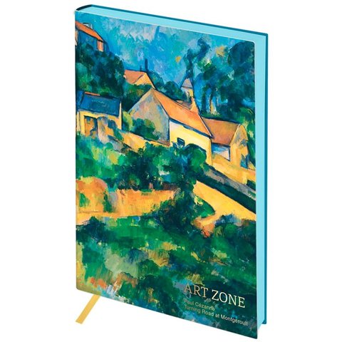 ежедневник недатированный А5 интегральный переплет Vision.Cezanne.Turning Road ENA5-30164