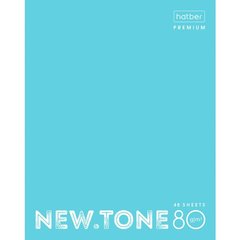 тетрадь 48 листов NEWtone PASTEL Незабудка 05025 (065608) в клетку