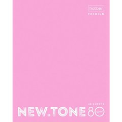 тетрадь 48 листов NEWtone PASTEL Пион 05018 (065607) в клетку