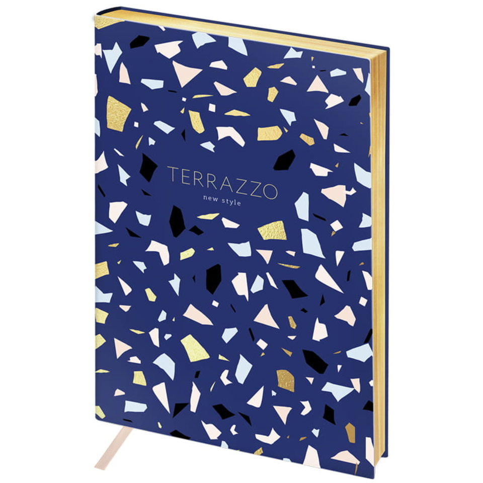 ежедневник недатированный А6 интегральный переплет Vision. Italia Terrazo ENB6-30196