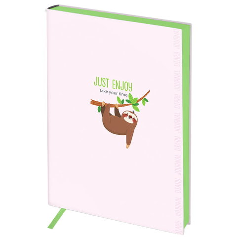 ежедневник недатированный А6 интегральный переплет Vision. Just enjoy ENB6-30182