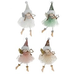 игрушка новогодняя Ангел 19см 4 вида 791283 игрушка новогодняя Ангел 19см 4 вида 791283