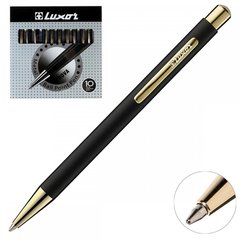 ручка шариковая Luxor Nova черный/золото 8236 084671