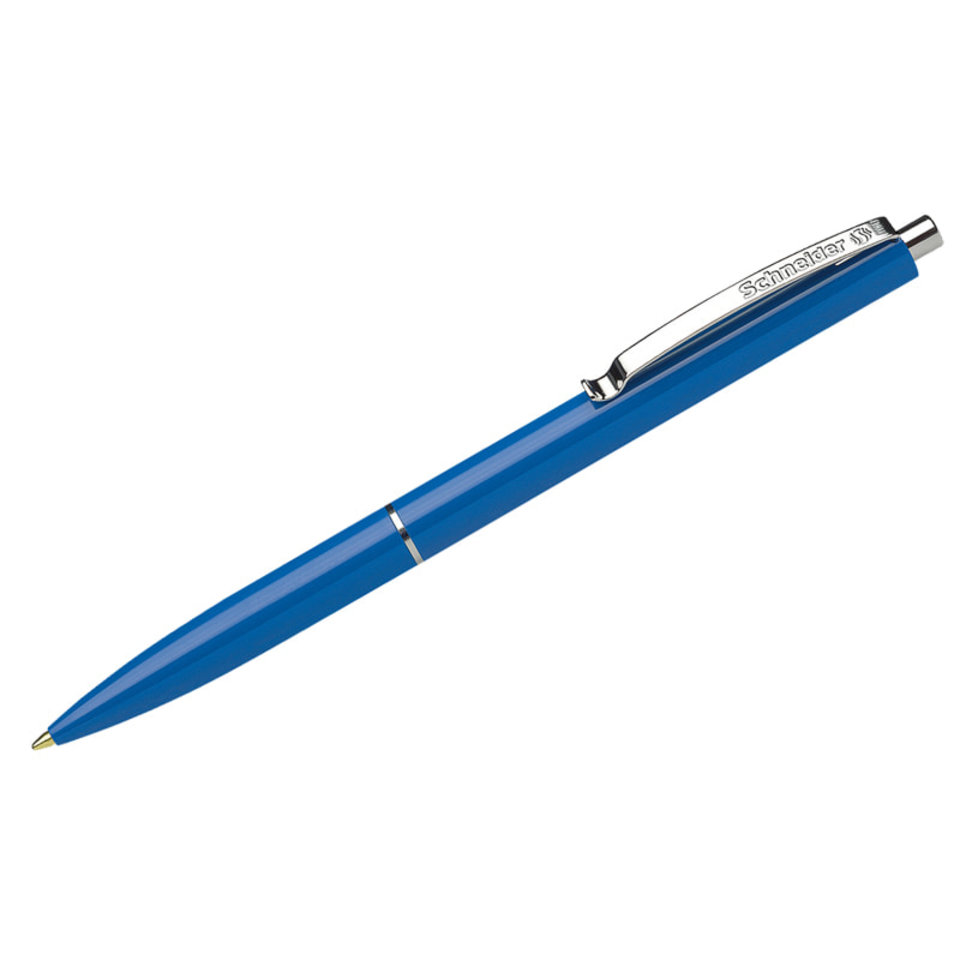 ручка шариковая SCHNEIDER K15 1мм синяя синий корпус