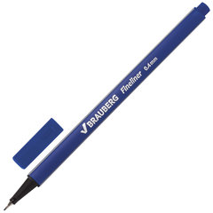 ручка капиллярная Brauberg Aero синяя, трехгранная 0.4мм 142252