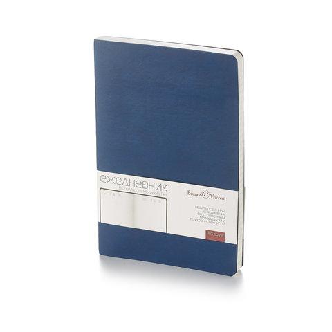 ежедневник недатированный А5 интегральный переплет Megapolis Flex синий 3-531/16 Альт